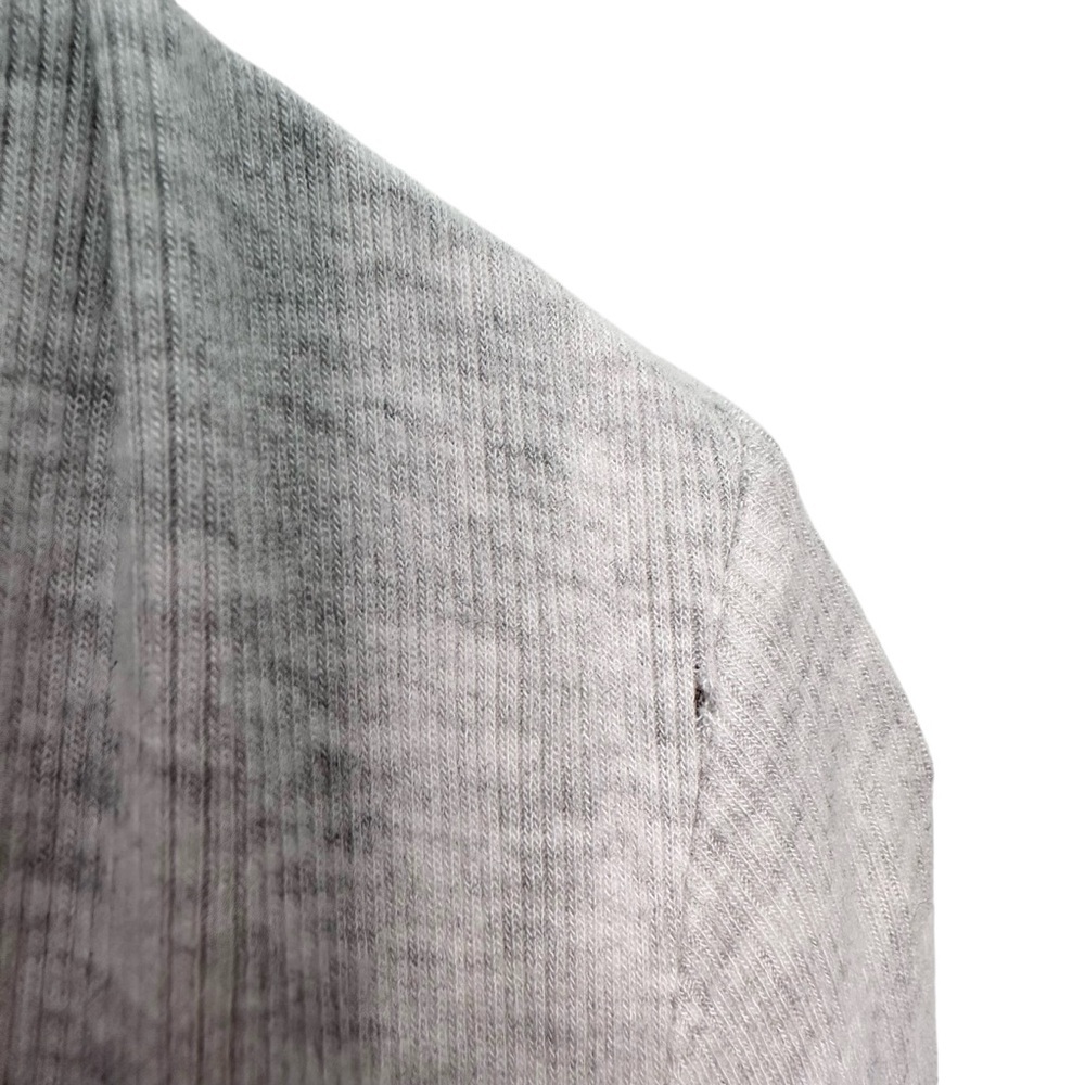 Roller Rabbit Gray V-neck Ribbed Dress Size Medium - Picture 7 of 7